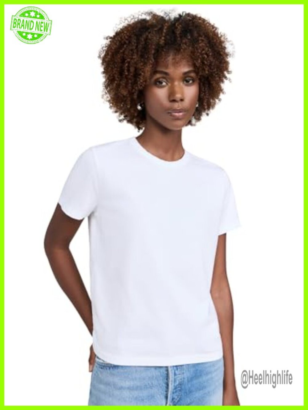 Madewell Perfect Crewneck Tee Allday Jersey Short Sleeve